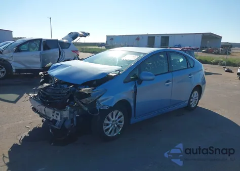 2012 Toyota Prius Plug-In z USA, uszkodzony, nr VIN JTDKN3DP9C3012847